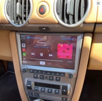 Radio navigatie geschikt voor Porsche 911 997 Cayman Boxster 2005-2011 android 14 dab+ apple carplay