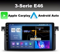 BMW 3serie E46 9inch radio navigatie android 11 wifi dab+ carplay androidauto