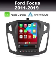 Ford Focus 2011-2019 navigatie radio 9,7 inch wifi android 14 dab+ carplay/androidauto