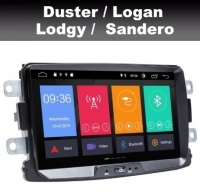 Dacia Duster Logan radio navigatie carkit 8inch android 10 wifi dab+