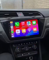 Radio navigatie geschikt voor VW Touran 2016-2018 10,1inch android 14 wifi dab+ apple carplay