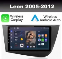 Radio navigatie geschikt voor Seat Leon 9inch android 12 dab+ apple carplay