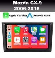 Mazda CX-9 2006-2016 radio navigatie android 14 dab+ apple carplay/ android auto