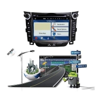 Hyundai i30 2012-2017 radio navigatie carkit 7inch android 10 wifi dab+