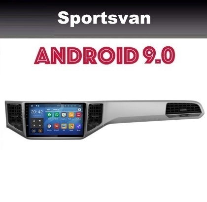 toeter soort Vorige Radio navigatie geschikt voor VW Sportsvan 10,1 inch android 9.0 wifi dab+  - www.caraudioexpert.nl