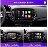 Jeep Compass 2017-2020 radio navigatie 9inch android 14 dab+ apple carplay/ android auto