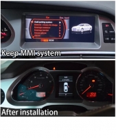 Navigatie geschikt voor Audi A6 2005-2011 android 9 carkit wifi dab+ 8,8inch