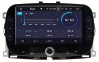 Fiat 500 2016- radio navigatie 7inch carkit android 10 wifi dab+