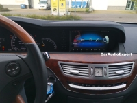 Mercedes CL C216 S Klasse W221  9.5 inch navigatie carkit android 11 wifi dab+