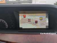 Mercedes CL C216 S Klasse W221  9.5 inch navigatie carkit android 11 wifi dab+