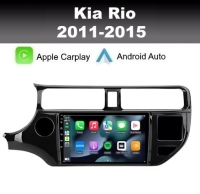 Kia Rio 2011-2015 radio navigatie 9inch android 14 wifi dab+ apple carplay