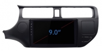 Kia Rio 2011-2015 radio navigatie 9inch android 11 wifi dab+ carplay