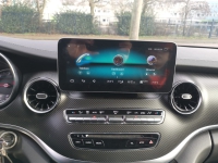 Mercedes V-Klasse 2015-2020 navigatie 10,25'' carkit android 10 wifi dab+ carplay