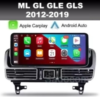 Mercedes ML GL GLE GLS navigatie 12,3inch android 14 dab+ apple carplay/ androidauto