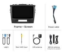 Suzuki Vitara 2016- 2024 radio navigatie android 15 dab+ apple carplay/ android auto
