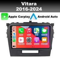 Suzuki Vitara 2016- 2024 radio navigatie android 15 dab+ apple carplay/ android auto
