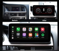 Navigatie geschikt voor Audi A4 A5 android 10 wifi bluetooth dab+ 10,25 inch