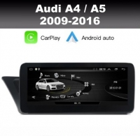Navigatie geschikt voor Audi A4 A5 android 10 wifi bluetooth dab+ 10,25 inch