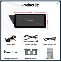 Navigatie geschikt voor Audi A4 A5 2009-2016 android 14 dab+ apple carplay/androidauto