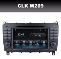 Mercedes CLK W209 radio navigatie carkit android 10 wifi dab+ octacore