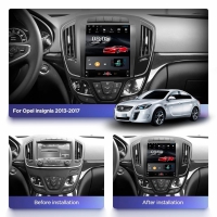 Opel Insignia 2013-2017 radio navigatie 10,4inch wifi android 10 dab+ carplay/androidauto