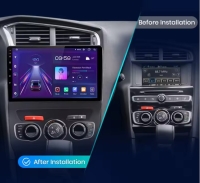 Citroen C4  DS4 2010- 2018 radio navigatie 10,1inch android 14 wifi dab+ apple carplay