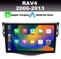 Toyota Rav4 2006-2013 radio navigatie 9inch android 14 wifi dab+ apple carplay