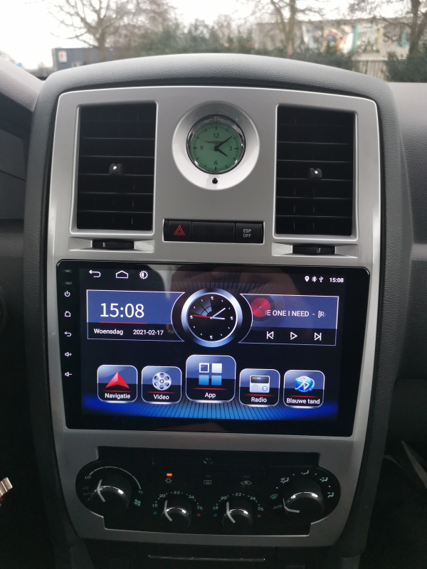 Chrysler 300C radio navigatie carkit 9 inch wifi android 9