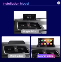 Navigatie geschikt voor Audi Q3 android 15 dab+ 8inch apple carplay/androidauto