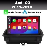 Navigatie geschikt voor Audi Q3 android 15 dab+ 8inch apple carplay/androidauto