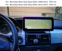 Mercedes GLK  X204 navigatie 10,25'' carkit android 12 wifi dab+ carplay