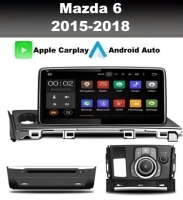 Mazda 6 2015-2018 radio navigatie 10,25 inch android dab+ apple carplay/ android auto