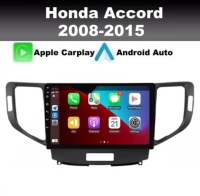 Honda Accord 2008-2015 radio navigatie carkit 9inch android 14 wifi dab+ Apple Carplay