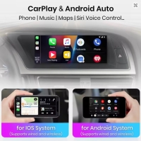 Navigatie geschikt voor Audi A4 A5 8,8inch 2009-2016 android 14 dab+ apple carplay/androidauto