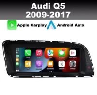 Navigatie geschikt voor Audi Q5 android 14 dab+ 8.8inch apple carplay/androidauto