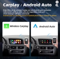 Navigatie geschikt voor Audi Q5 android 14 dab+ 8.8inch apple carplay/androidauto