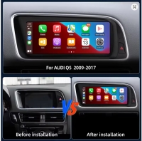 Navigatie geschikt voor Audi Q5 android 14 dab+ 8.8inch apple carplay/androidauto