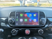 Fiat 500 radio navigatie carkit 7inch android 11 wifi dab+  carplay