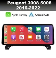 Peugeot 3008 5008 2016-2022 radio navigatie 12,3inch android 15 apple carplay dab+