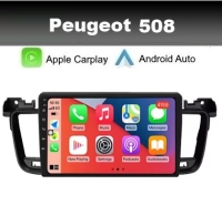 Peugeot 508 2011-2018 radio navigatie 9inch android 14 wifi dab+ apple carplay