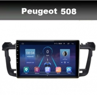 Peugeot 508 radio navigatie carkit 9inch android 10 wifi dab+