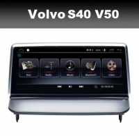 Volvo S40 V50 navigatie android 10 wifi carkit 8,8inch dab+ carplay