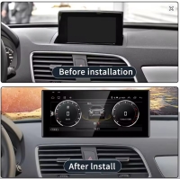 Navigatie geschikt voor Audi Q3 android 14 dab+ 10.25inch apple carplay/androidauto