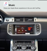 Land Rover Evoque Discovery Range Rover Jaguar draadloos Apple Carplay interface