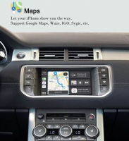 Land Rover Evoque Discovery Range Rover Jaguar draadloos Apple Carplay interface