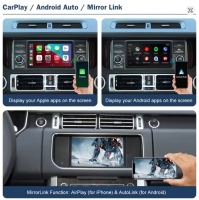 Land Rover Evoque Discovery Range Rover Sport draadloos Apple Carplay AndroidAuto