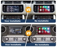 Land Rover Evoque Discovery Range Rover Sport draadloos Apple Carplay AndroidAuto