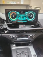 Navigatie geschikt voor Audi A4 A5 Q5 2017-2023 android 14 dab+ apple carplay/androidauto