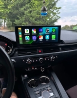 Navigatie geschikt voor Audi A4 A5 Q5 2017-2023 android 14 dab+ apple carplay/androidauto