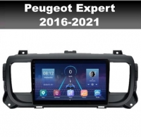 Peugeot Expert 2016-2021 radio navigatie carkit 9inch android 12 wifi dab+